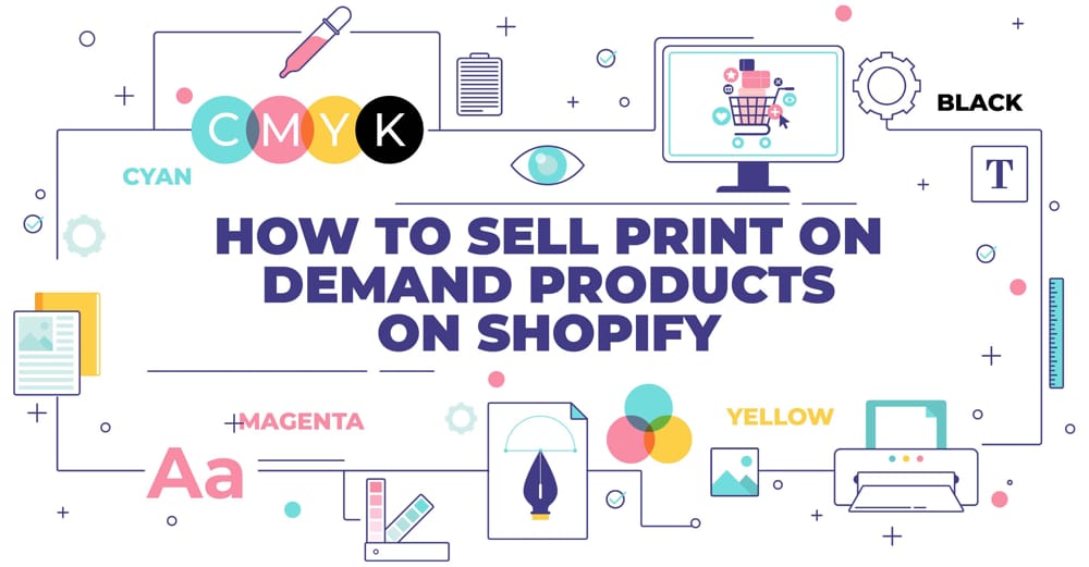 Create and sell print on demand merchandise