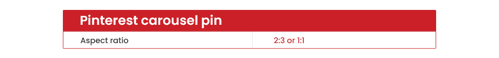 Pinterest carousel pin dimensions