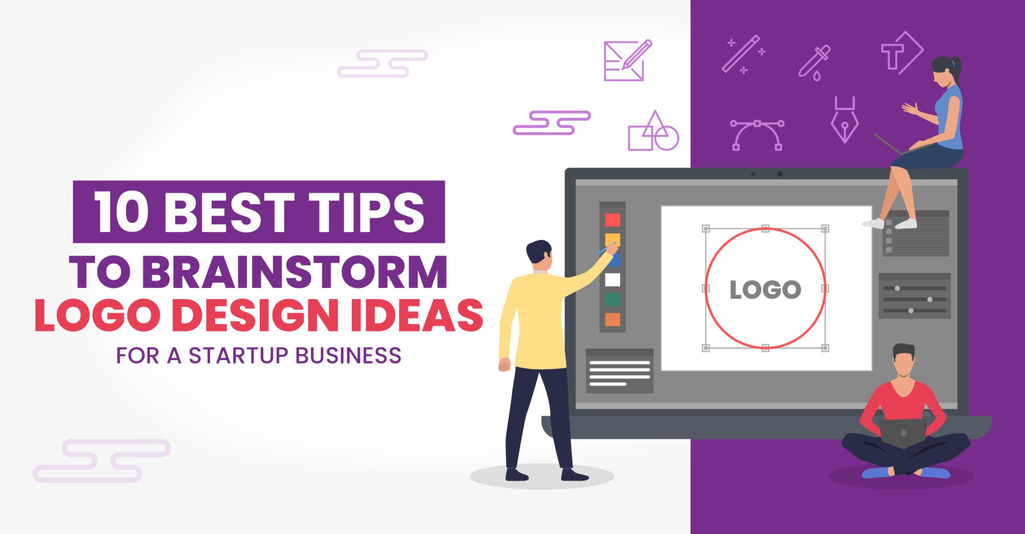 10 Best Tips to Brainstorm Logo Design Ideas for a Startup Business