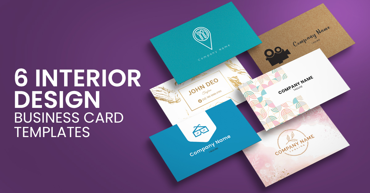 interior design business cards ideas