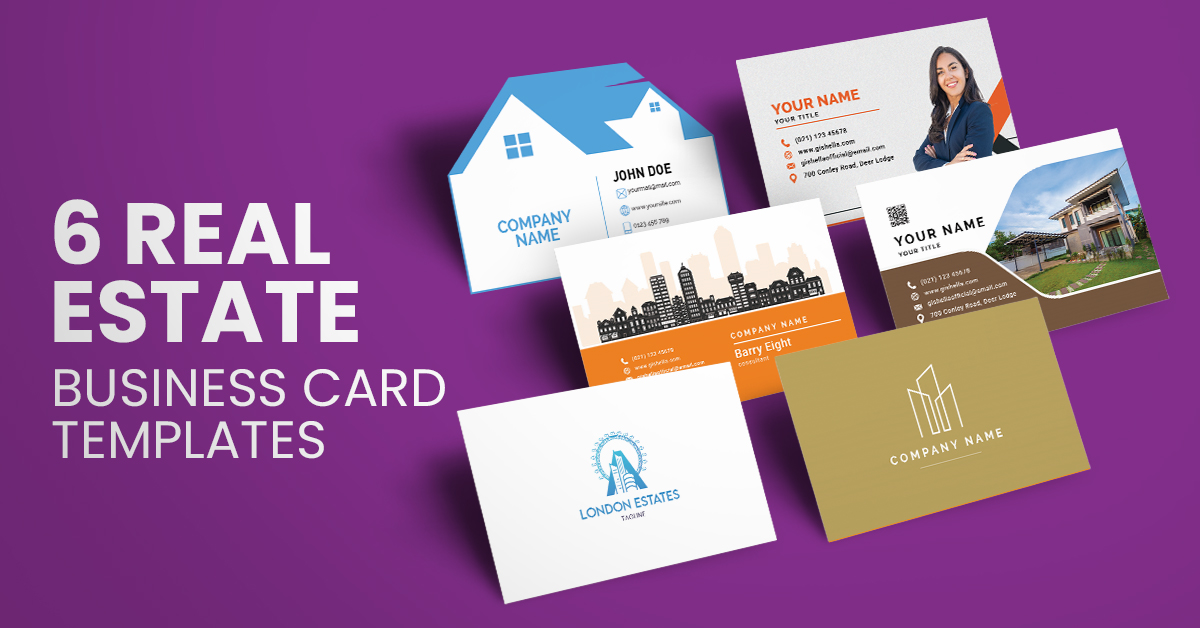 Real Estate business card templates