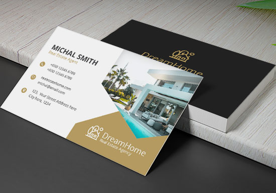 Business Card Design for Real Estate Industry