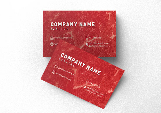 Meat Business Card