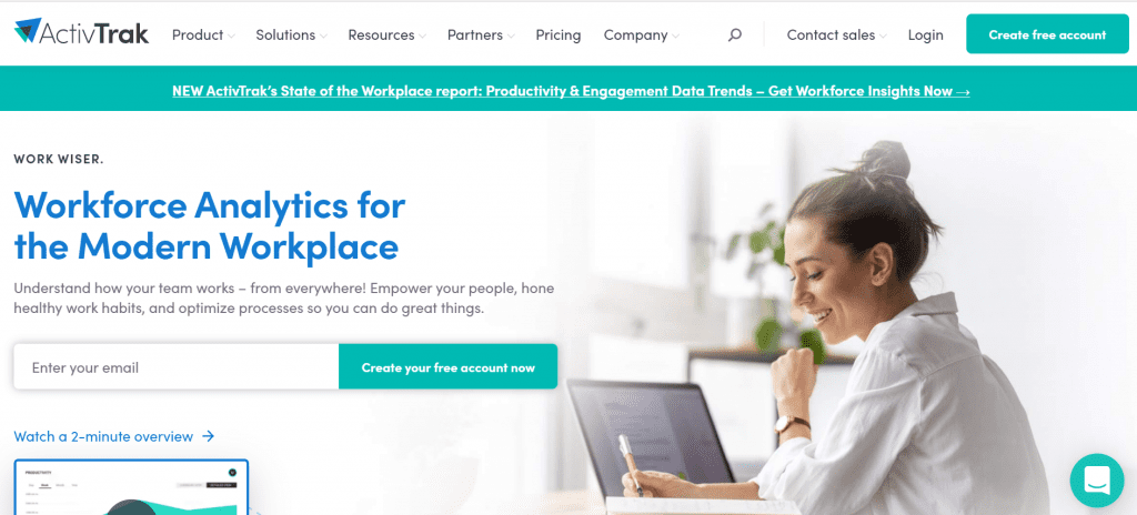 ActivTrak Employee Monitoring Software
