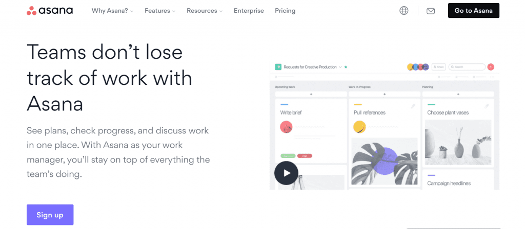 Asana - Top SaaS Tool for Project Management 