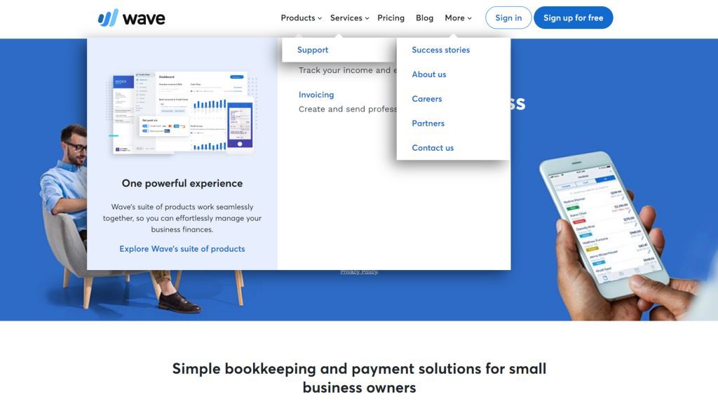 Wave Accounting Software for Small Business and Startups