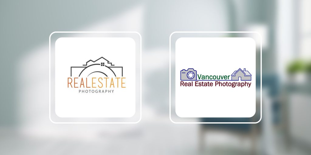 example of real estate photography logo ideas