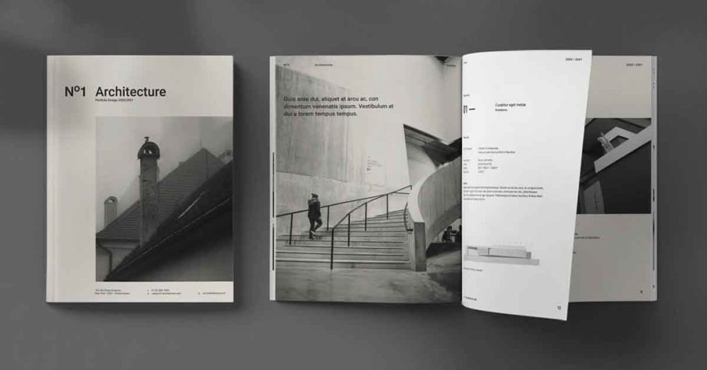Architecture company brochure