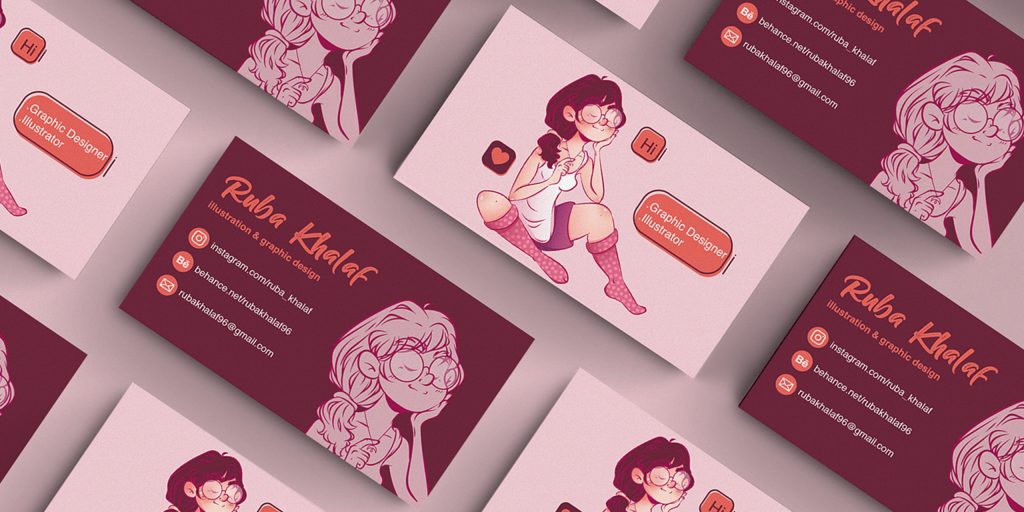 examples of graphic designer business cards