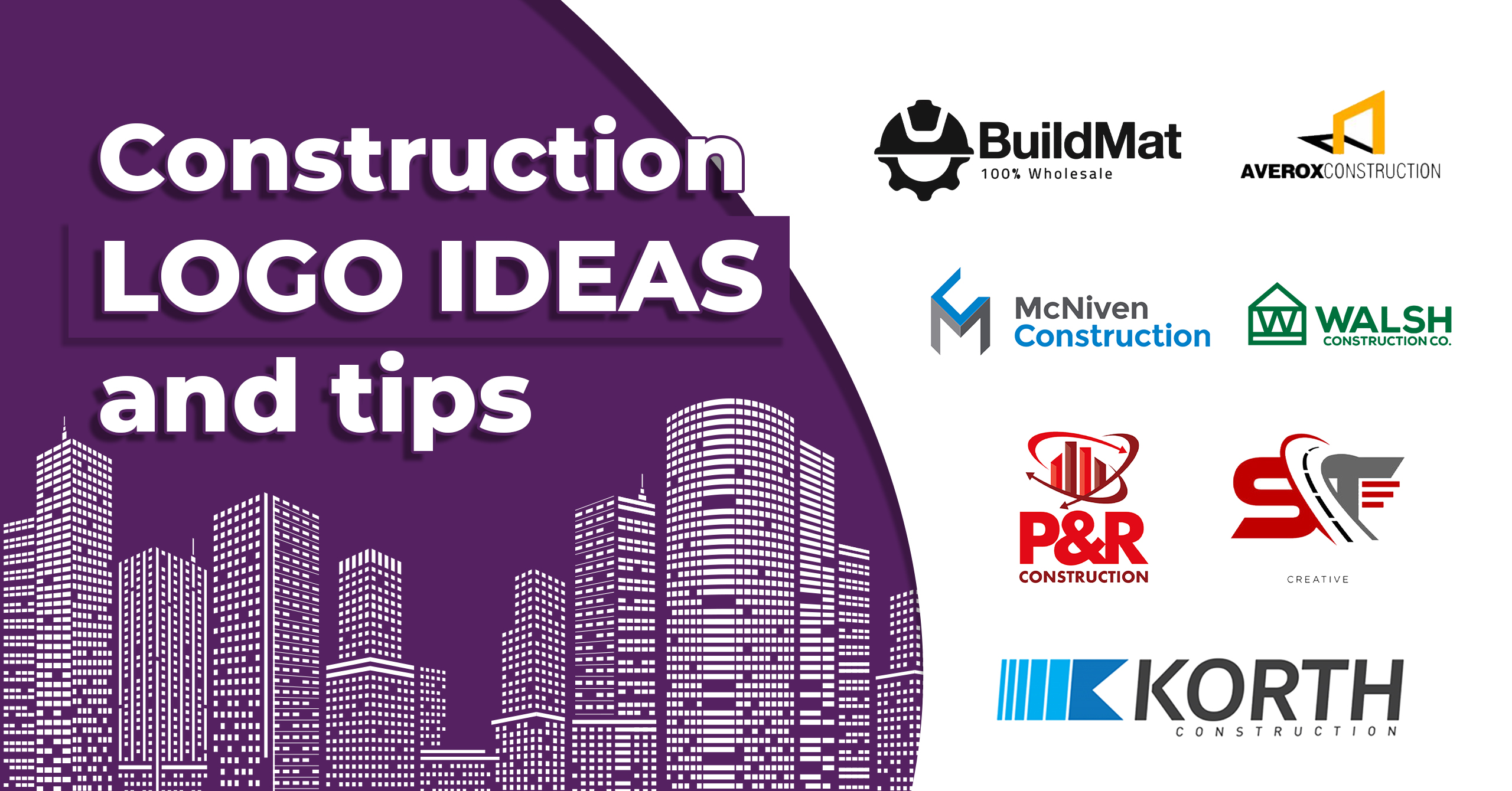 Construction logo ideas and tips to design your own