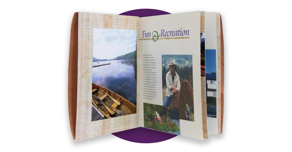 Travel brochure examples