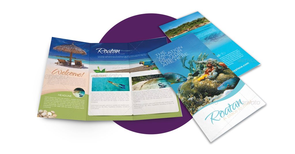 Travel brochure examples