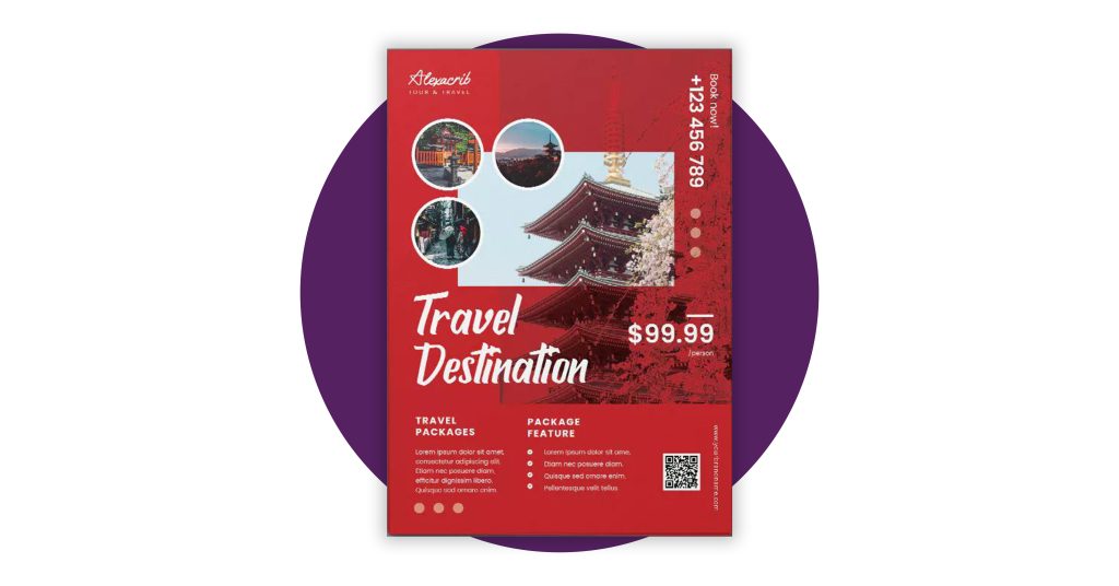 tourist leaflet writing examples