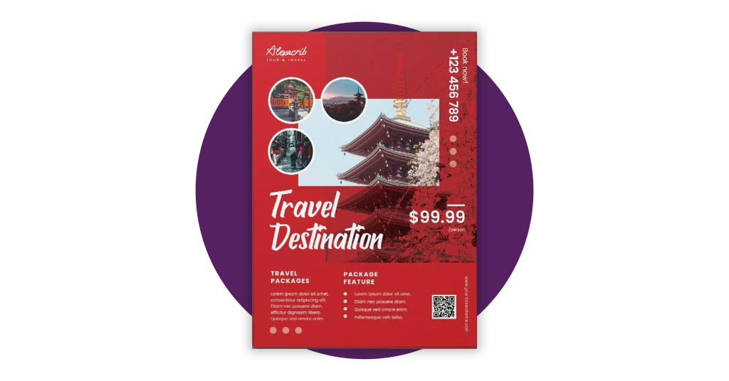 travel holiday brochure