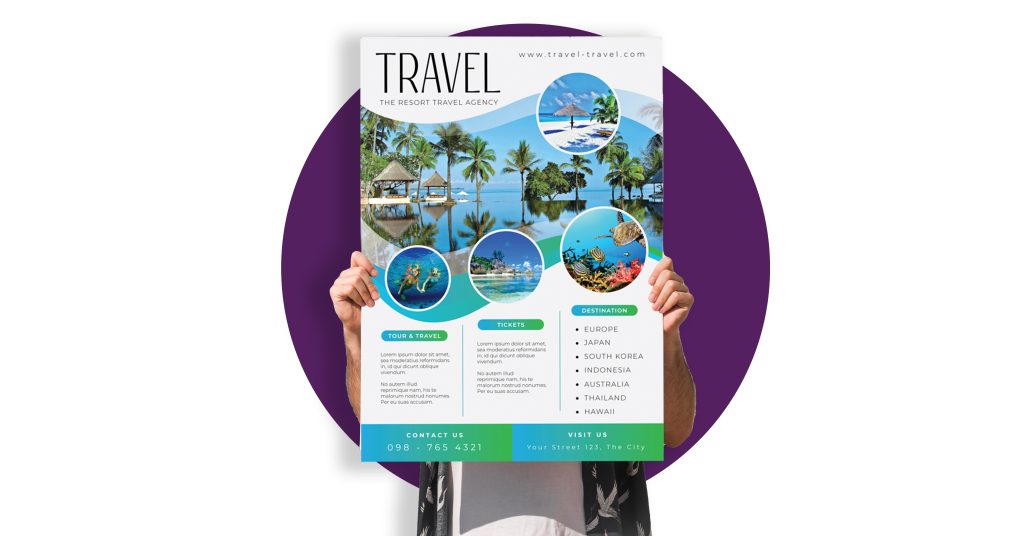 Travel brochure examples