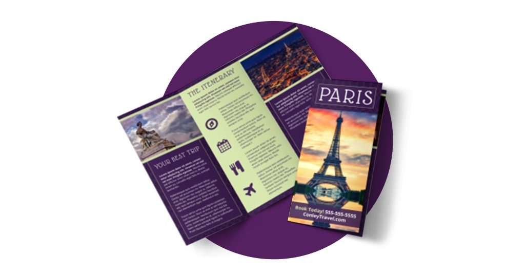 travel holiday brochure