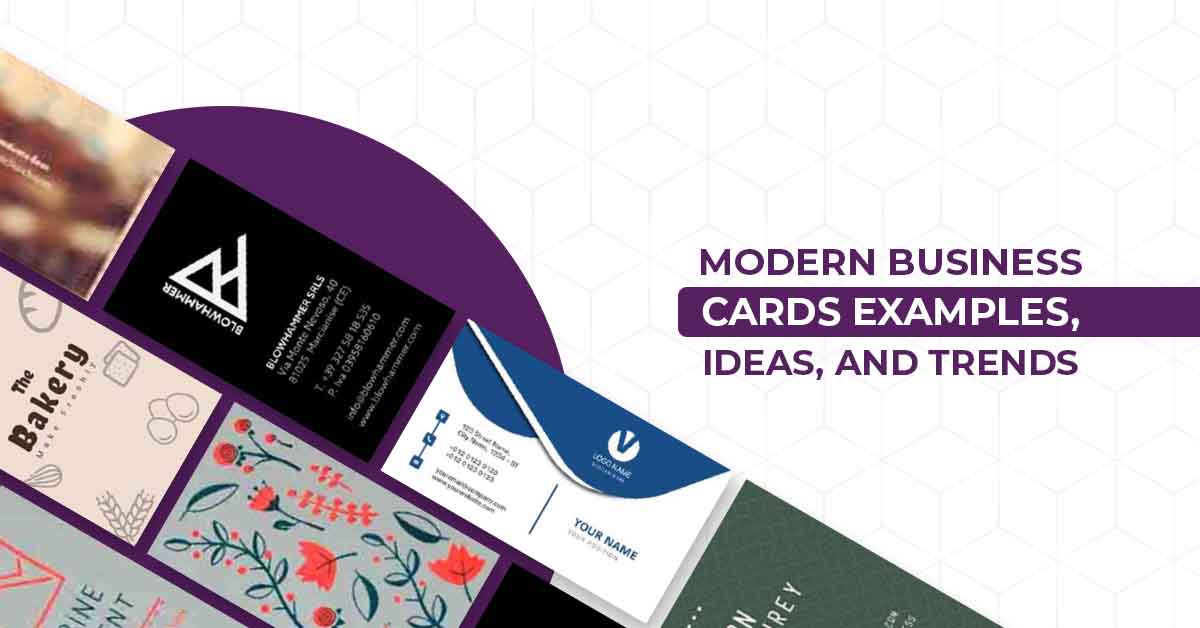 modern business cards