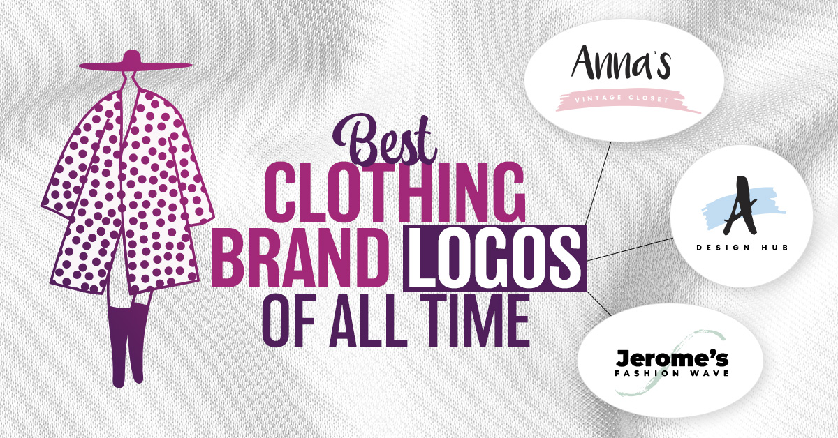 Clothing brand logos