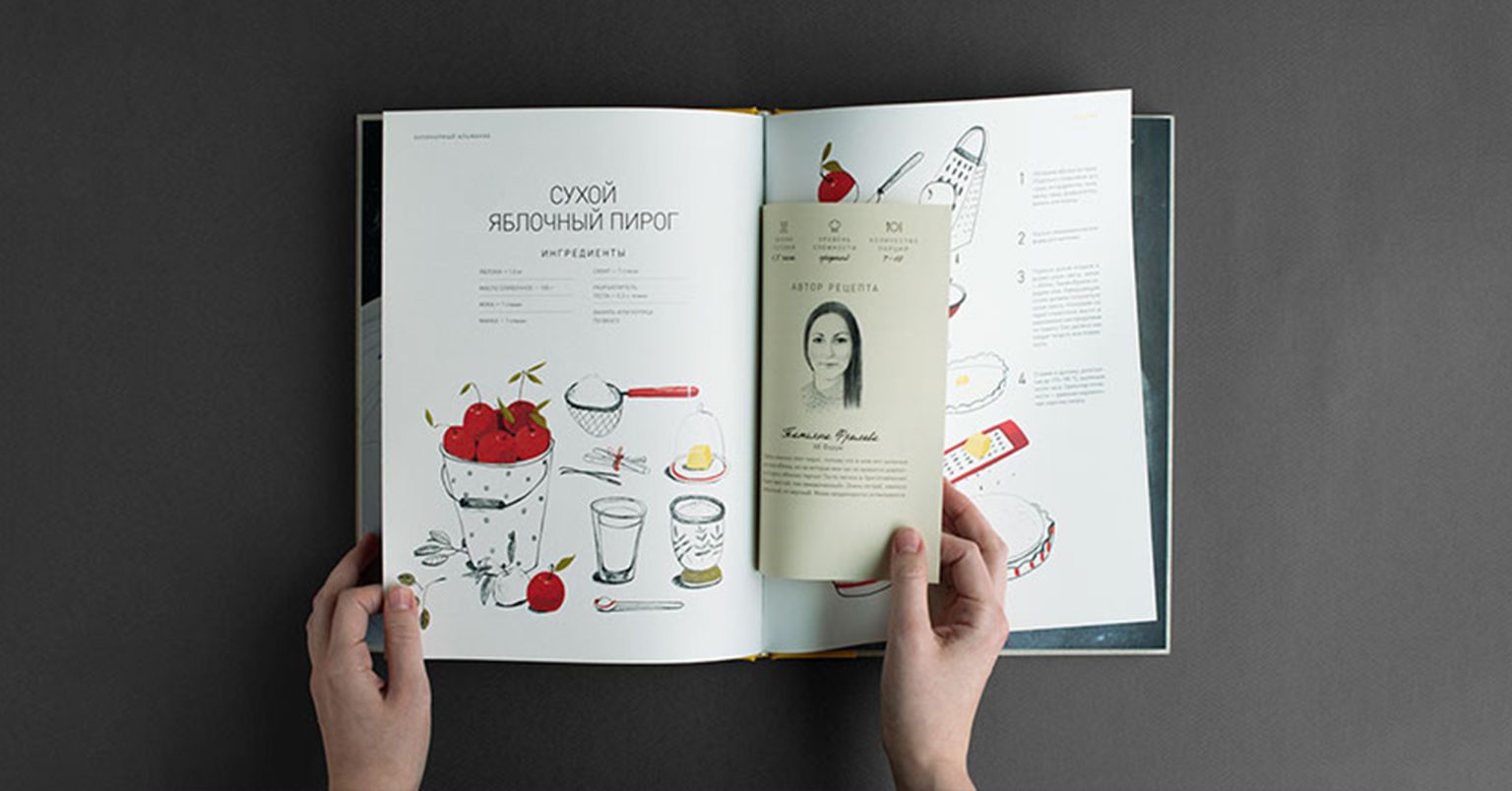 Cookbook design ideas and examples for your new restaurant