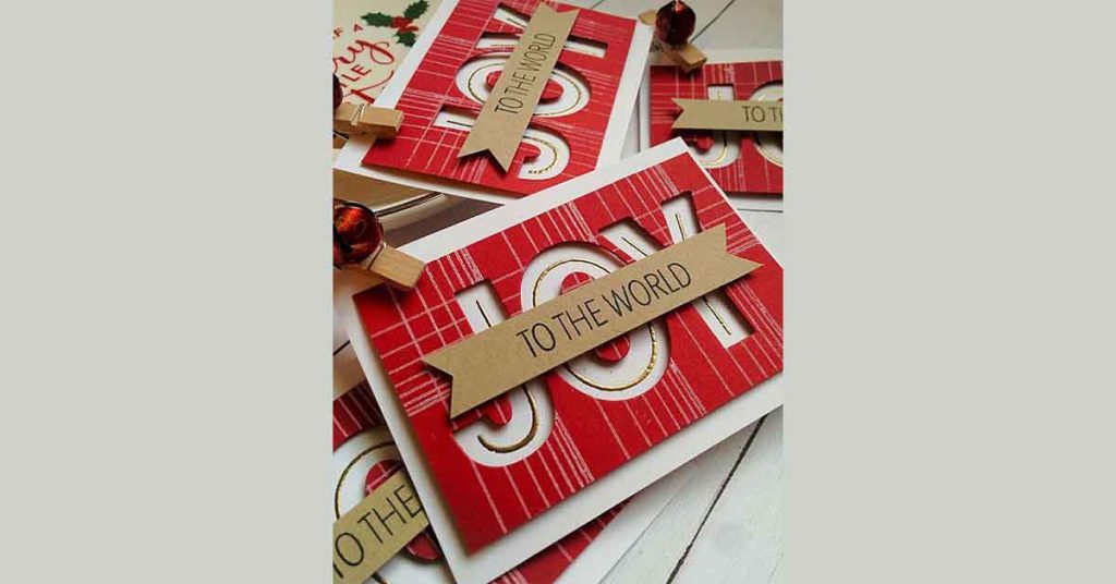 Hand lettered cards