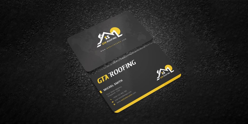 Best Roofing Business Cards