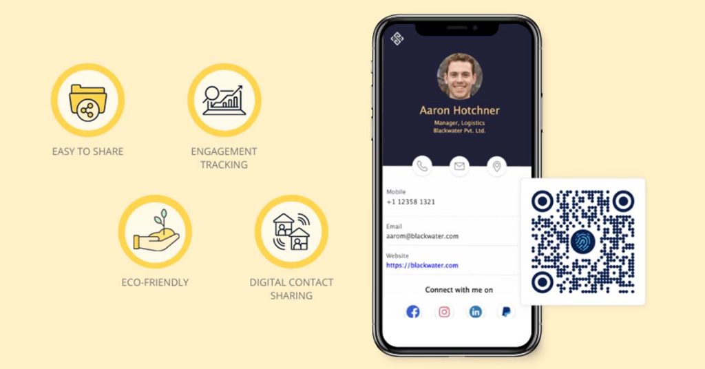 Modern Digital Business Cards