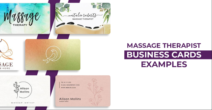 Massage therapist business cards
