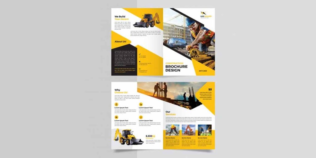 Construction brochure