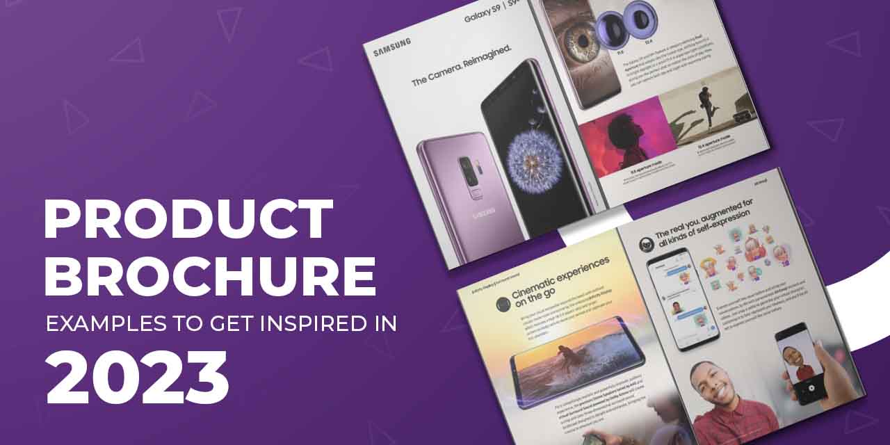 Product brochure examples
