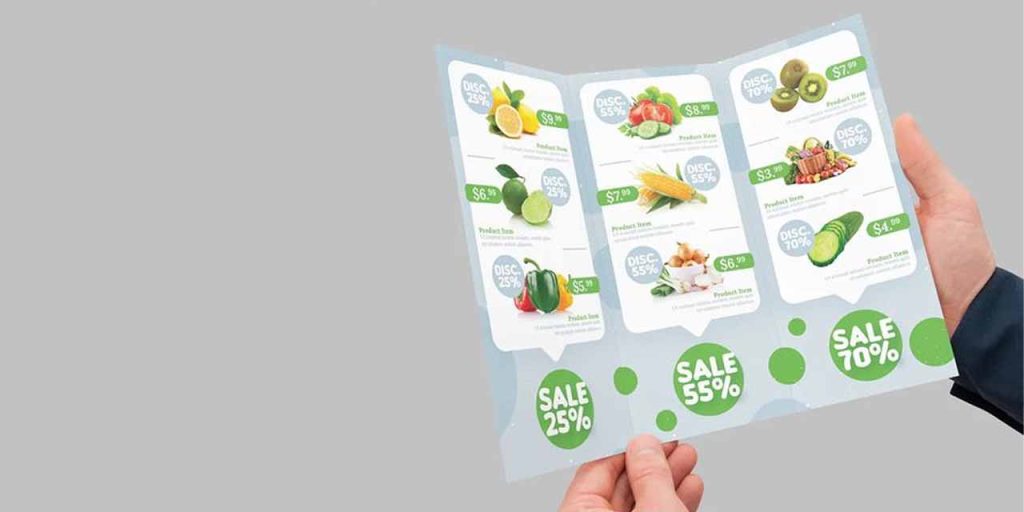 Food product brochure