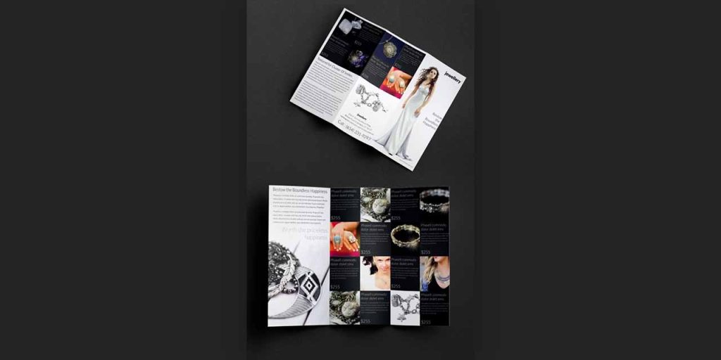 Jewelry brochure