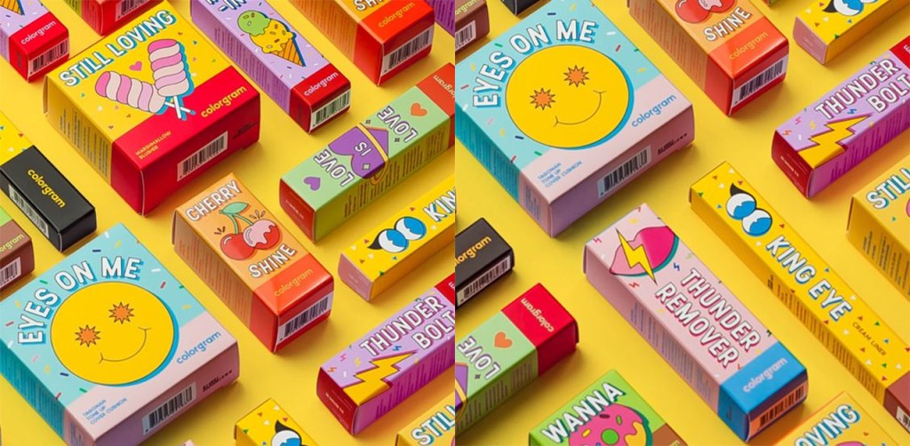 Vibrant, Colorful Food Packaging Design ideas