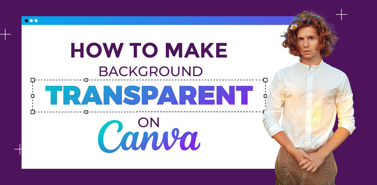 How to make background transparent in Canva