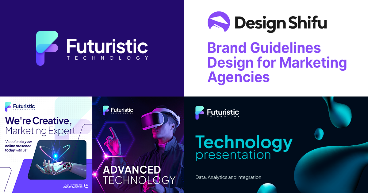 Brand guidelines design for marketing agencies