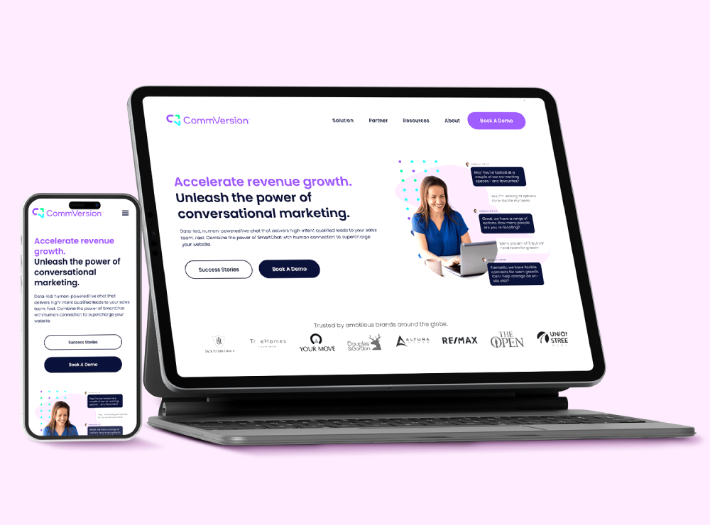 CommVersion Marketing Website