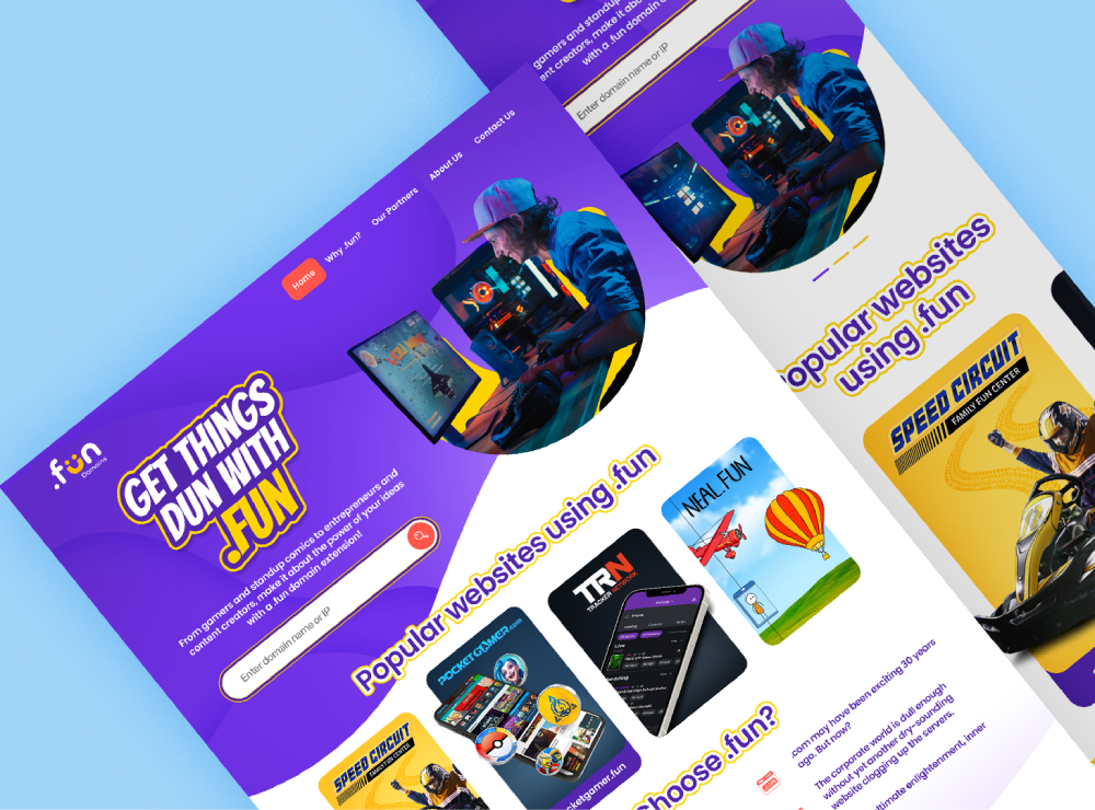 Fun Domain Website