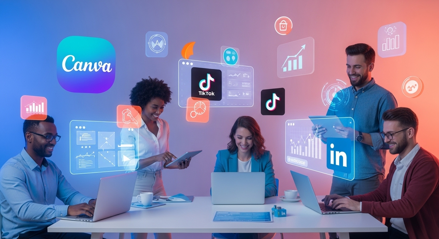 social media design for startups