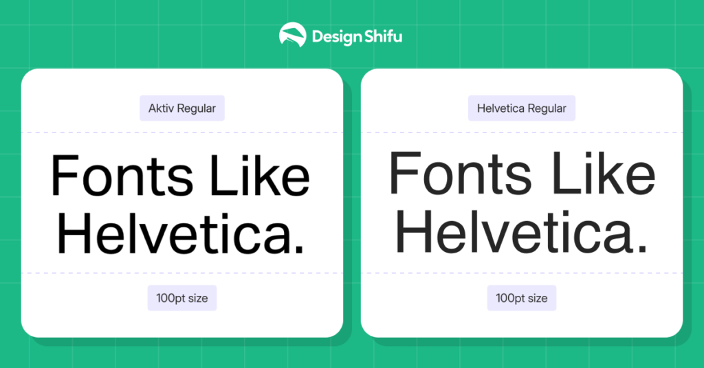 Aktiv grotesk-Fonts Like Helvetica