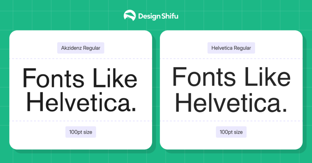 Akzidenz-Grotesk-Fonts Like Helvetica