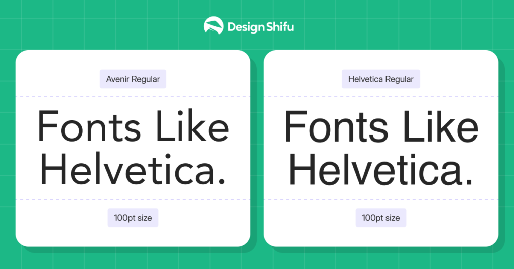 Avenir-Fonts Like Helvetica