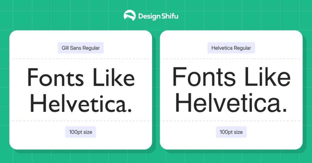 Gill Sans- Fonts Like Helvetica