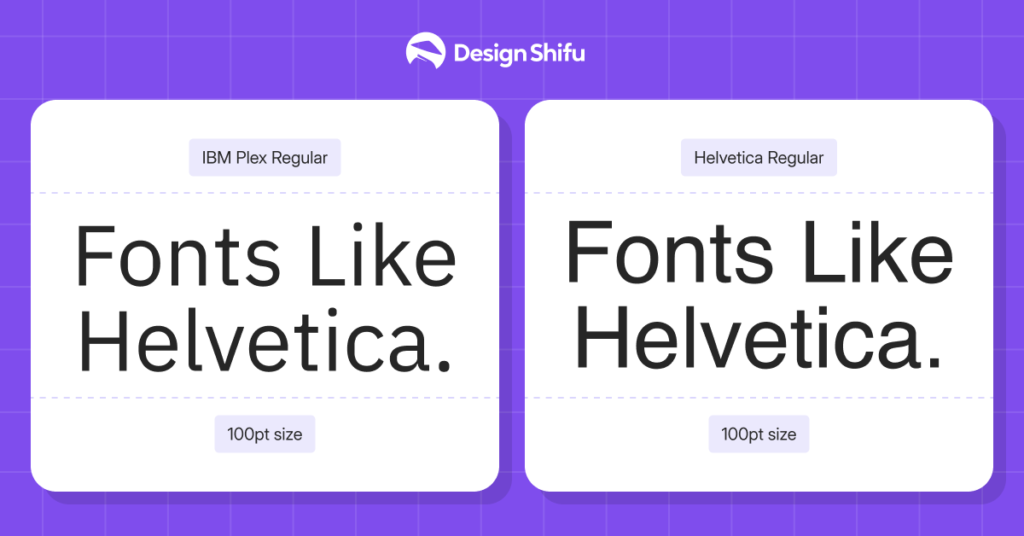 IMB Plex Sans- Fonts Like Helvetica