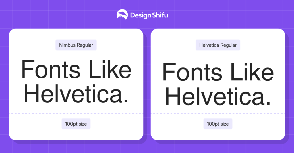 Nimbus Sans- Fonts Like Helvetica