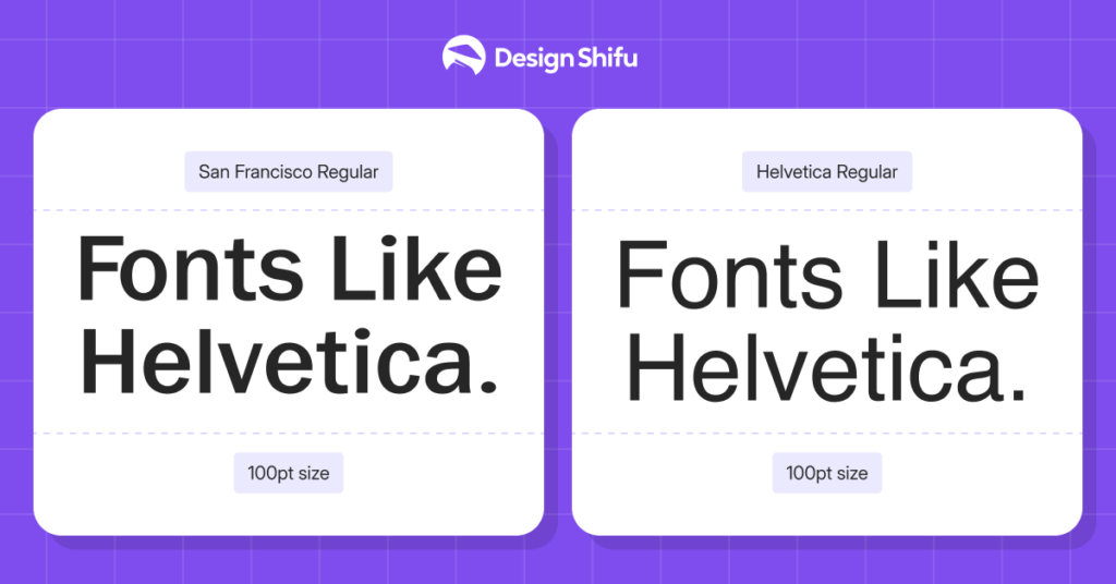 San Francisco-Fonts Like Helvetica