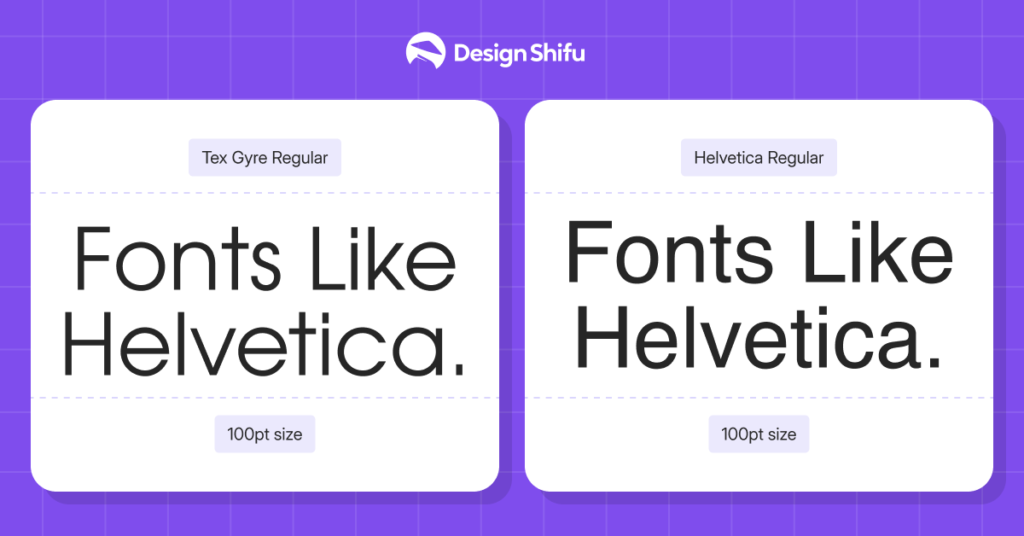Tex Gyre Heros-Fonts Like Helvetica