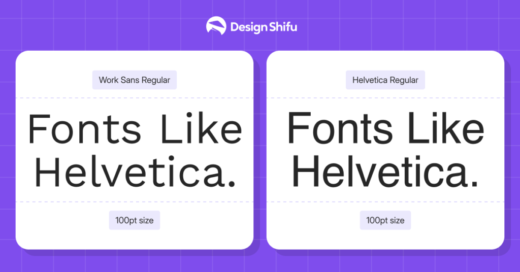Work Sans-Fonts Like Helvetica