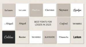 best fonts for logos