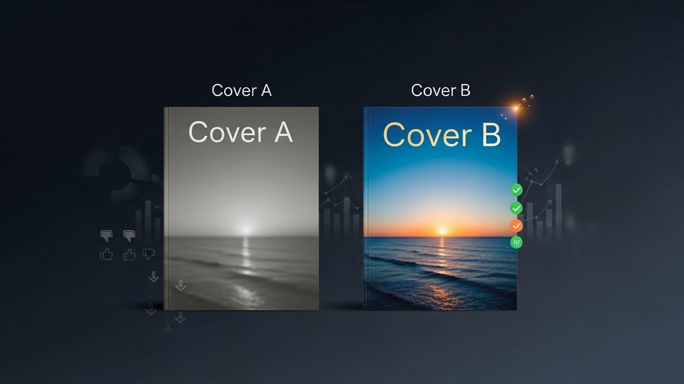 book cover A/B testing results