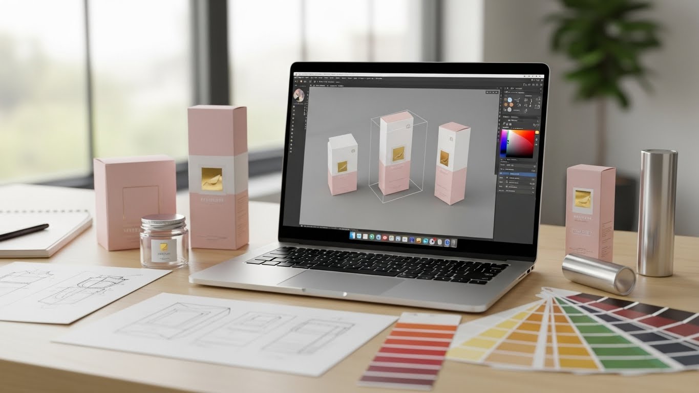 print-ready packaging design